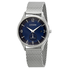 Citizen BTW Blue Dial Stainless Steel Mesh Men's Watch BV1110-51L