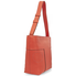 Tory Burch Block-T Pebbled Leather Tote- Spicy Orange 44700-801