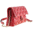 Valentino Ladies Clutch bag Candy Stud Red Clutch W Chain B0B83 NAP 0RO