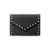 Valentino Valentino Ladies Leather Rockstud Black Envelope Wallet On Chain P0Q48VSH0NO