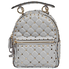 Valentino Ladies Leather Rockstud Spike Gray Spike Mini Backpack B0B63 NAP PR6
