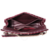 Valentino Ladies Rockstud Spike Burgundy Shoulder Bag Med Velvet B0122 VLL U27