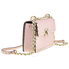 Valentino Ladies Shoulder Bag Rockstud Pale Pink Chain Bag B0C15 BOL W34