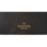 Valentino Ladies Card Case Rockstud Black Rockstud Cardholder P0486 VSH 0NO