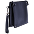 Valentino Men's Clutch bag Navy Leather Zip Clutch W Strap P0P09 VH3 M30