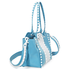 Valentino Rockstud Small Leather Tote- Azure PW2B0037YDW-0S7