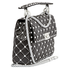 Valentino Rockstud Spike Medium Shoulder Bag- Black B0122RVH 0NO