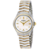 Ebel Wave Mother of Pearl Diamond Dial Two Tone Ladies Watch 1216197