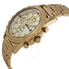 Fossil Dean Chronograph Champagne Dial Gold-tone Men's Watch FS4867