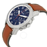 Fossil Grant Chronograph Quartz Blue Dial Men's Watch FS5210IE