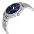 Fossil Machine Blue Dial Stainless Steel Men's Watch FS5340