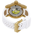 Invicta S1 Rally Gold Dragon Dial White and Beige Silicone Men's Watch 19546