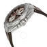 IWC Ingenieur Chronograph Silberpfeil Brown Dial Leather Strap Automatic Men's Watch IW378511