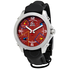 Jacob & Co. Jaocb and Co. Five Time Zone Red Glitter Dial Ladies Watch JCM-81