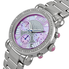 JBW Victory Pink Mother of Pearl Chronograph Dial Diamond Ladies Watch JB-6210-F