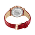 JBW Victory Quartz Red Dial Ladies Watch JB-6210L-W