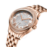 JBW Women's Plaza Oval Diamond 18K Rose Gold-Plated Watch & Band Set J6366C J6366-SetC