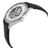 Oris Artelier Silver Skeleton Dial Automatic Men's Leather Watch 01 734 7721 4051-07 5 21 61FC