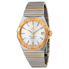 Omega Constellation Silver Dial Rose Gold and Steel Men's Watch 123.20.38.21.02.001