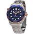 Omega Diver 300M Automatic Chronometer Blue Dial Men's Watch 210.20.42.20.03.002
