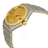 Omega Constellation Champagne Dial Steel and 18kt Yellow Gold Diamond Men's Watch 12325352058001 123.25.35.20.58.001