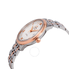 Omega De Ville Ivory Silvery Dial Automatic Men's Steel and 18kt Rose Gold Watch 424.20.40.20.02.003