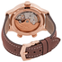 Patek Philippe Calatrava Pilot Travel Time Brown Sunburst Dial Automatic Ladies Watch 7234R-001