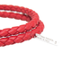 Bottega Veneta Ladies Berry Red Db Knots Bracelet Size Small 113546 V001D 6411