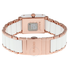 Rado Interal Quartz Mother of Pearl Dial Rose Gold PVD and White Ceramic Ladies Watch R20844902
