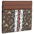 Burberry Burberry Printed Fabeic And Leather Card Holder 8020401
