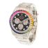Rolex Cosmograph Daytona Chronograph Rainbow Diamond Black Dial Watch 116599 RBOW