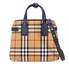 Burberry Baby Banner in Vintage Check and Leather- Regency Blue 4078508