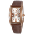 Piaget Limelight Silver Dial Brown Leather Ladies Watch G0A35090