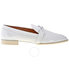 Tod's Womens Double T Loafers in White XXW36A0T900OW0B001