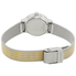 Skagen Freja Crystal White Dial Ladies Silver and Gold-tone Watch SKW2698