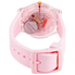 Swatch KWARTZY Pink- Crystal Ring Dial Ladies Watch GP164