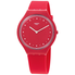 Swatch Skinautique Mate Red Ladies Watch SVOR101