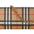 Burberry Vintage Check and Leather Wallet- Crimson 4080005