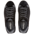 Ferragamo Black Lace-up Casual Style Sneakers 035314 707101