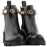 Gucci Leather Ankle Boot With Belt 550036 DKS00 1000