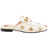 Gucci Princetown Embroidered Leather Slipper 505268 D3V00 9022