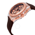 Technomarine Cruise Star Rose Dial Brown Silicone Men's Watch TM-115217