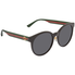 Gucci Grey Round Ladies Sunglasses GG0416SK 002 55