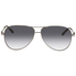 Ferragamo Salvatore  Grey Gradient Aviator Men's Sunglasses SF167S 033 62