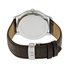 Tissot Tradition Silver Dial Brown Leather Men's Watch T063.610.16.038.00