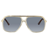 Gucci Gucci Blue Rectangular Unisex Sunglasses GG0200S 004 57 GG0200S 004 57