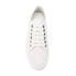 Jimmy Choo White Aiden Lowtop Sneaker 183 AIDEN EJL WHITE