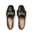 Gucci Ladies Bee and Bow Motif Loafers 505291 BKO00 1000