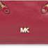 Michael Kors Evie Large Pebbled Leather Shoulder Bag- Maroon 30T8GZUH7L-550