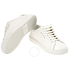 Saint Laurent Ladies Low Top Lace-up Sneakers in White with Logo 533726 0M500 9030